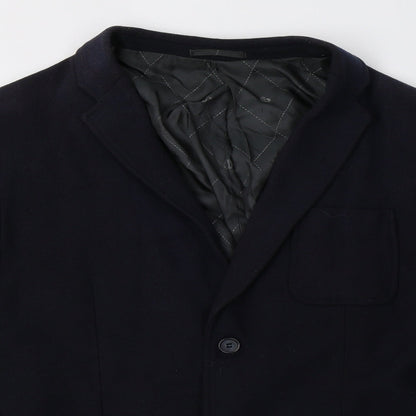 Mens UK Size 42 Debenhams Regular Blue Suit Jacket