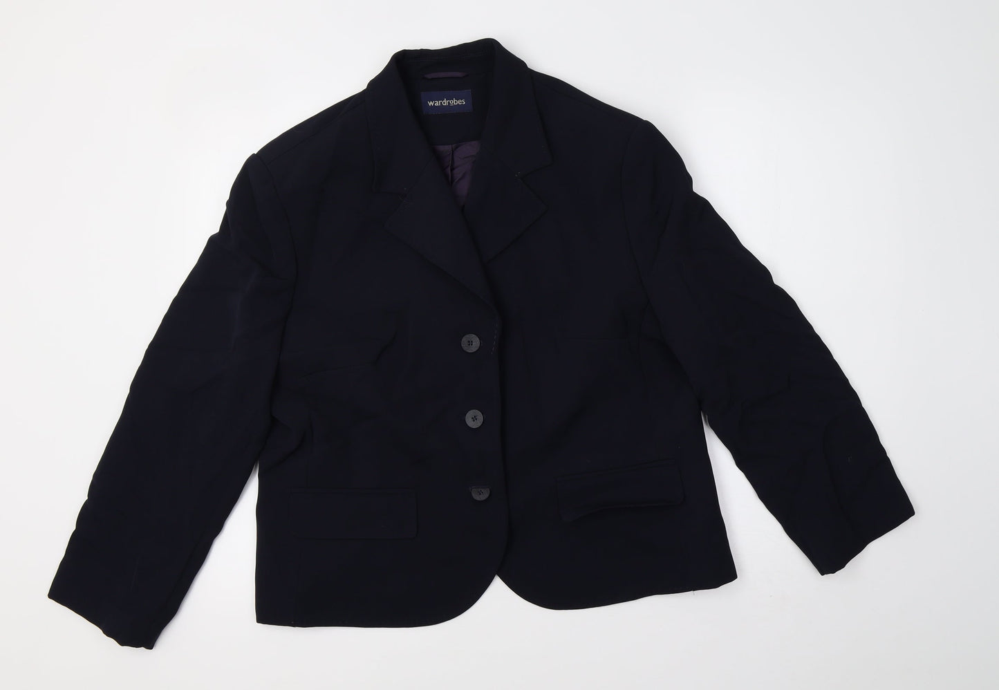 Womens UK Size 20 Wardrobe Regular Blue Blazer