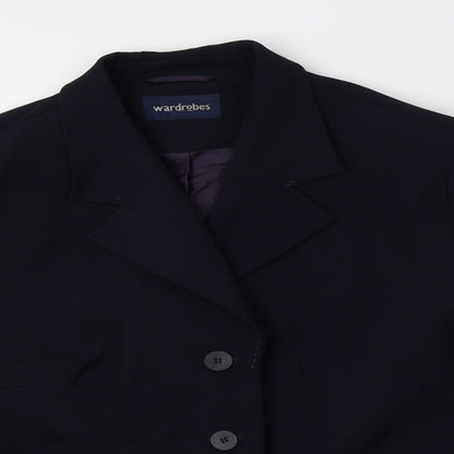 Womens UK Size 20 Wardrobe Regular Blue Blazer