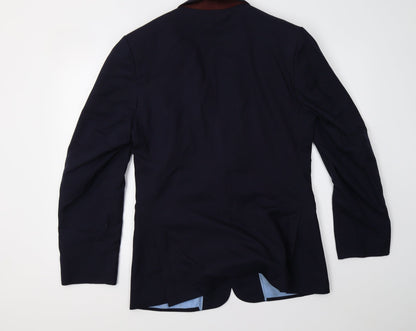 Mens UK Size L Preworn Regular Blue Suit Jacket