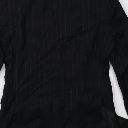 Mens UK Size M Preworn Regular Black Suit Jacket