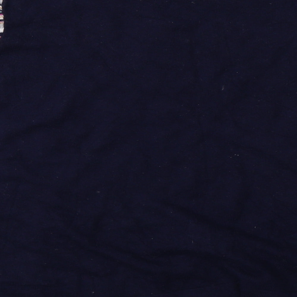 Bonmarché Womens Multicoloured Striped Knit Pullover Sweatshirt Size XL