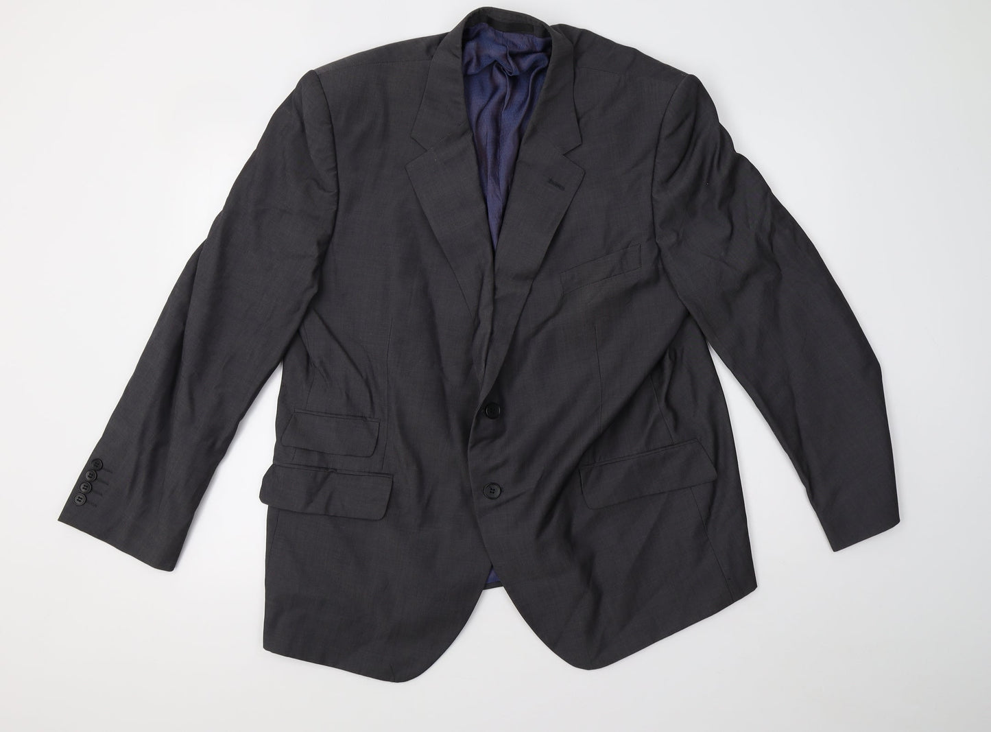 Mens UK Size 46 Marks and Spencer Regular Grey Suit Jacket
