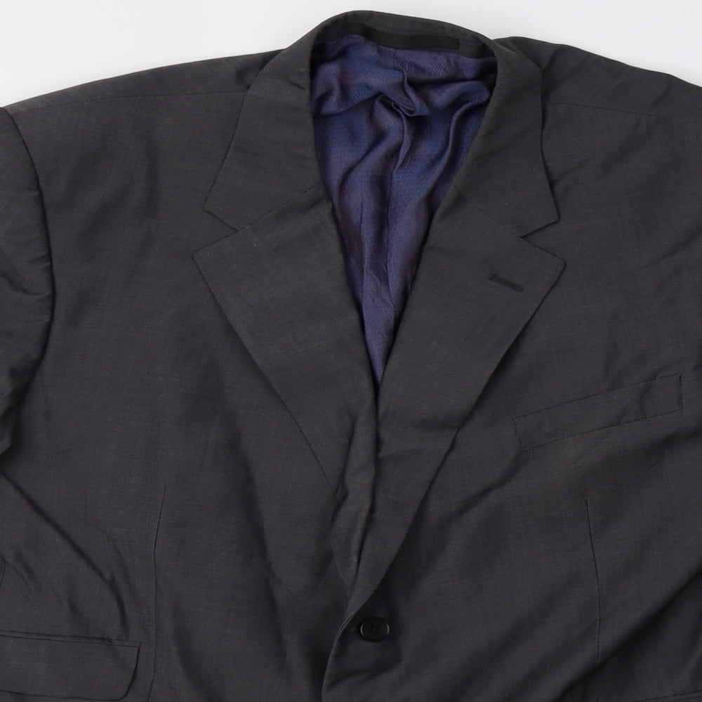 Mens UK Size 46 Marks and Spencer Regular Grey Suit Jacket