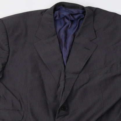 Mens UK Size 46 Marks and Spencer Regular Grey Suit Jacket