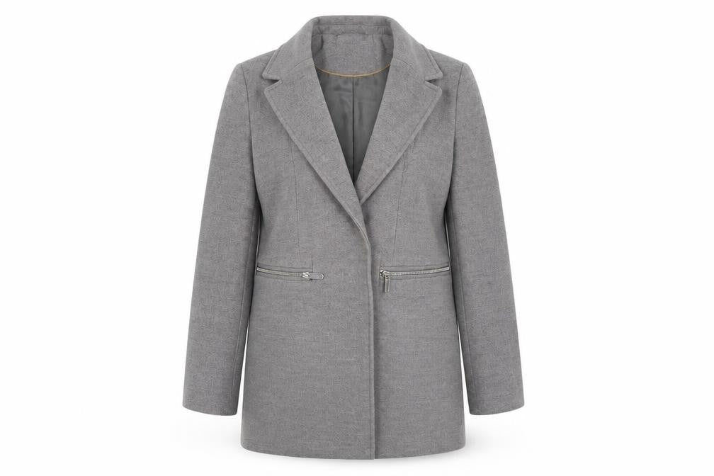 Womens UK Size 4 Topshop Grey Jacket