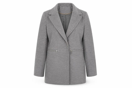Womens UK Size 4 Topshop Grey Jacket