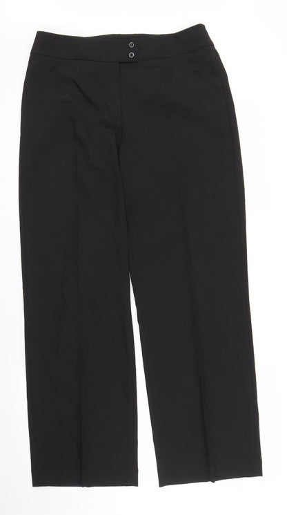 Mens UK Size 16 Betty Barclay Regular Fit  Black Trousers