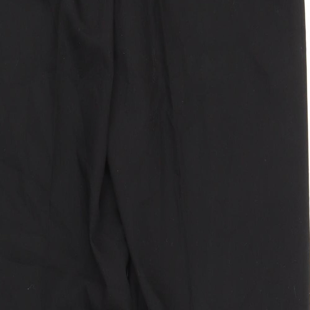 Mens UK Size 16 Betty Barclay Regular Fit  Black Trousers