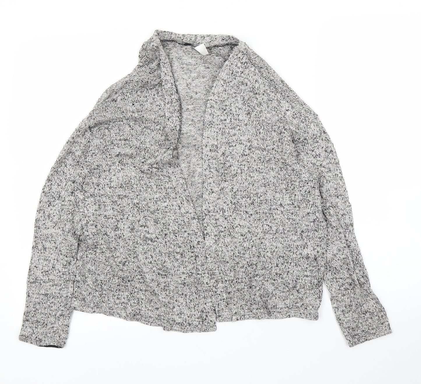 Womens UK Size M H&M Grey Cardigan Jumper