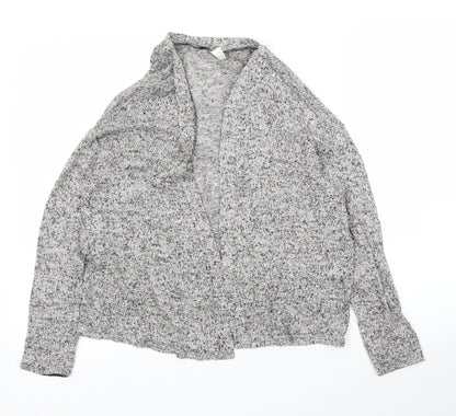 Womens UK Size M H&M Grey Cardigan Jumper