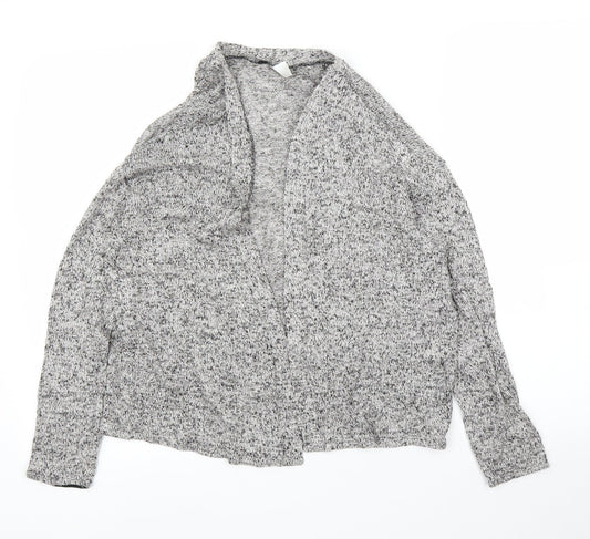 Womens UK Size M H&M Grey Cardigan Jumper