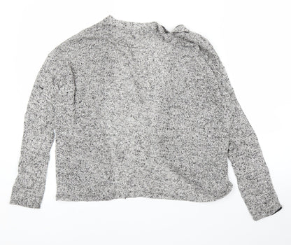 Womens UK Size M H&M Grey Cardigan Jumper