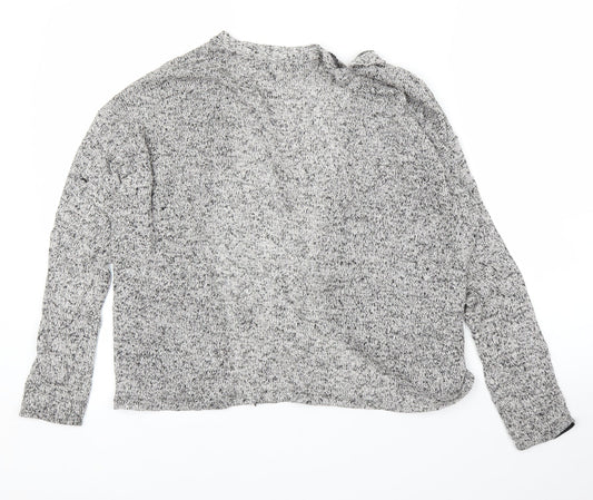 Womens UK Size M H&M Grey Cardigan Jumper