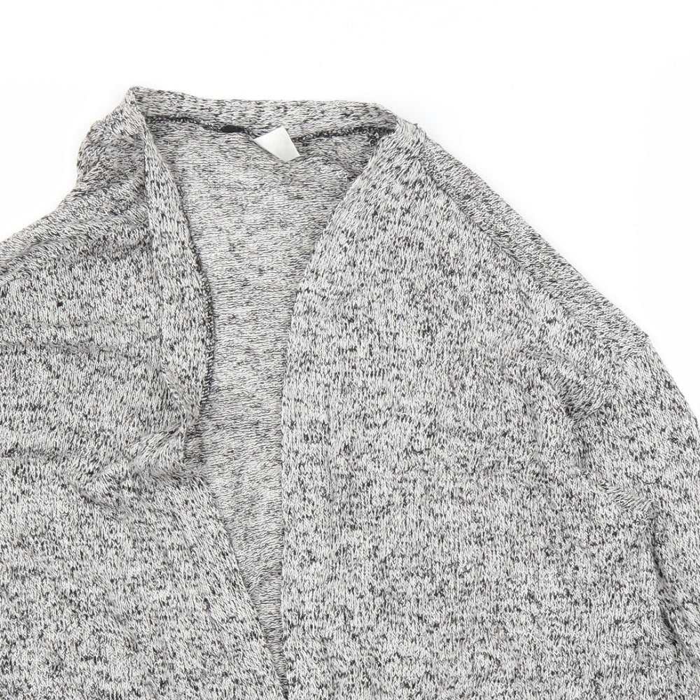 Womens UK Size M H&M Grey Cardigan Jumper