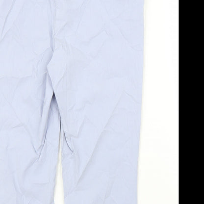 Papaya Mens Blue   Capri Trousers Size 16 L20 in