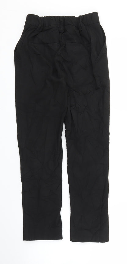 M&S Boys Black   Carpenter Trousers Size 11-12 Years