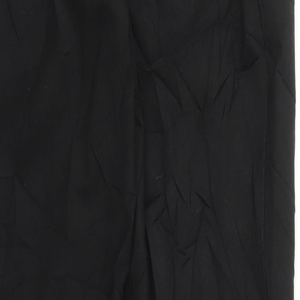 M&S Boys Black   Carpenter Trousers Size 11-12 Years