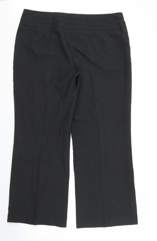 Womens UK Size 16 M&S Regular Fit  Grey Trousers