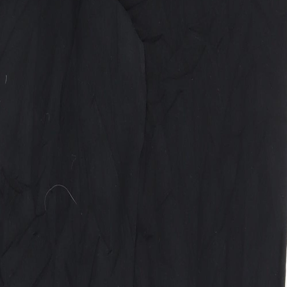 Womens UK Size 12 M&S Regular Fit  Black Trousers
