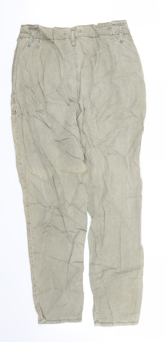 Primark Womens Green   Carpenter Trousers Size 12 L25 in