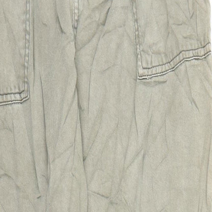 Primark Womens Green   Carpenter Trousers Size 12 L25 in