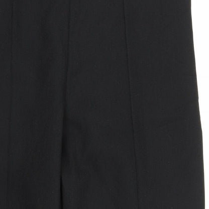 Womens UK Size 14 M&S Regular Fit  Black Trousers