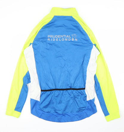 Prudential Mens Blue   Full Zip Jumper Size L