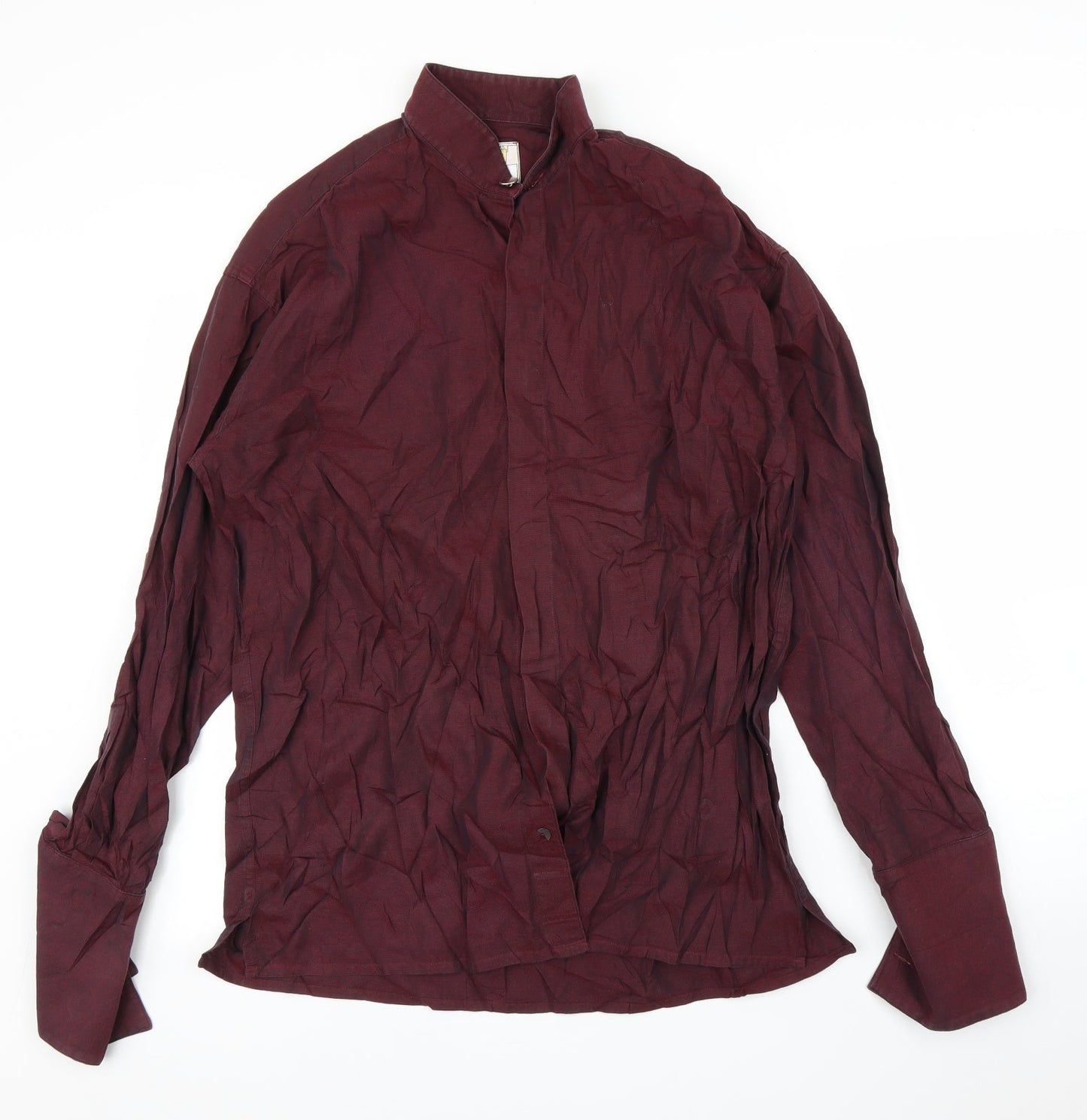 Rixon Grove Mens Purple    Button-Up Size L