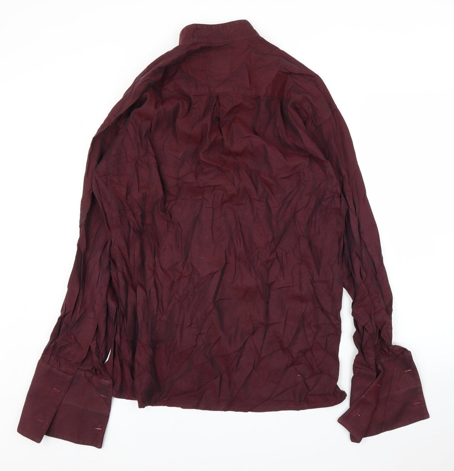 Rixon Grove Mens Purple    Button-Up Size L