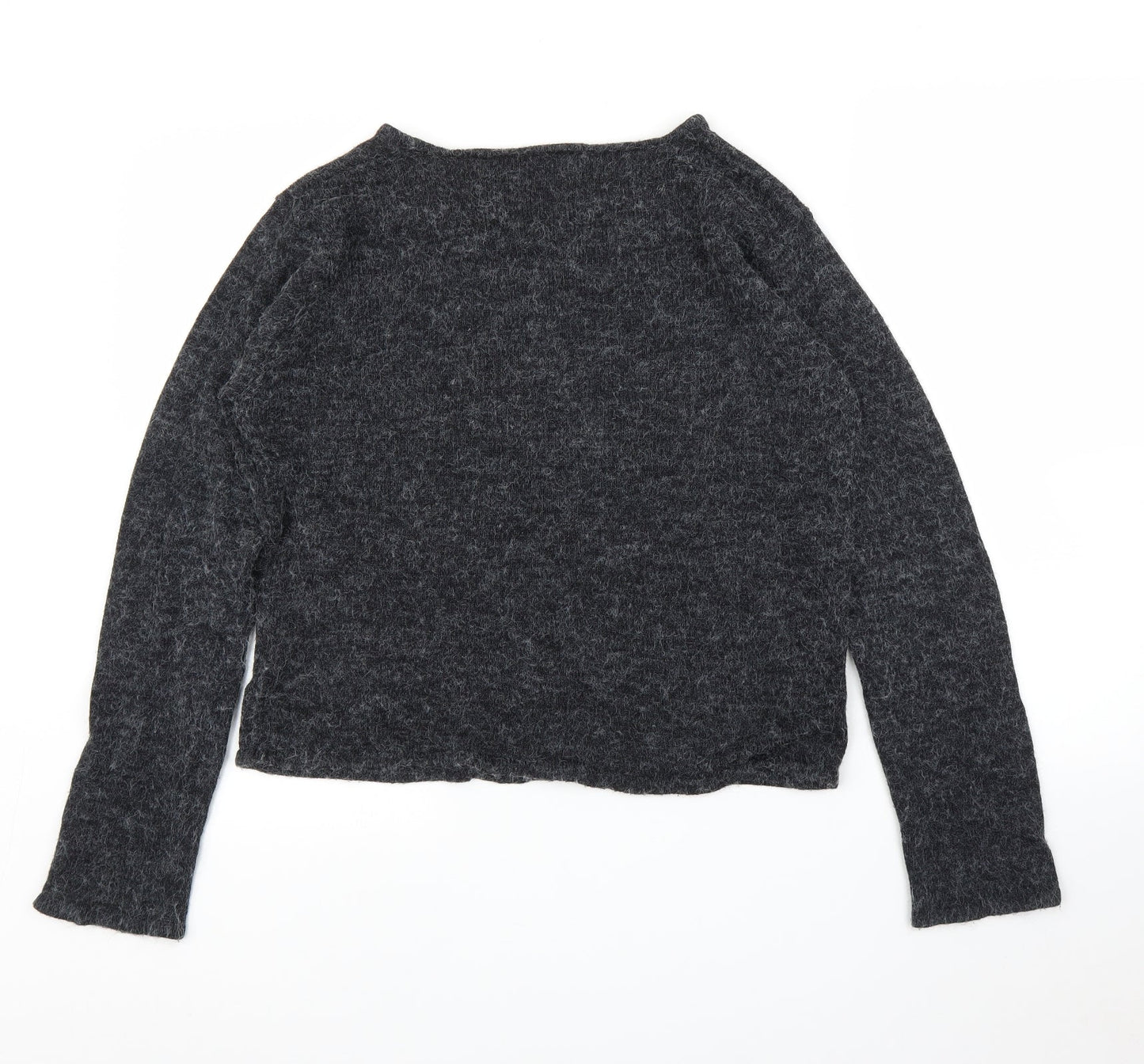 Womens UK Size M Preworn Grey Pullover Jumper