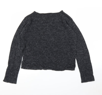 Womens UK Size M Preworn Grey Pullover Jumper