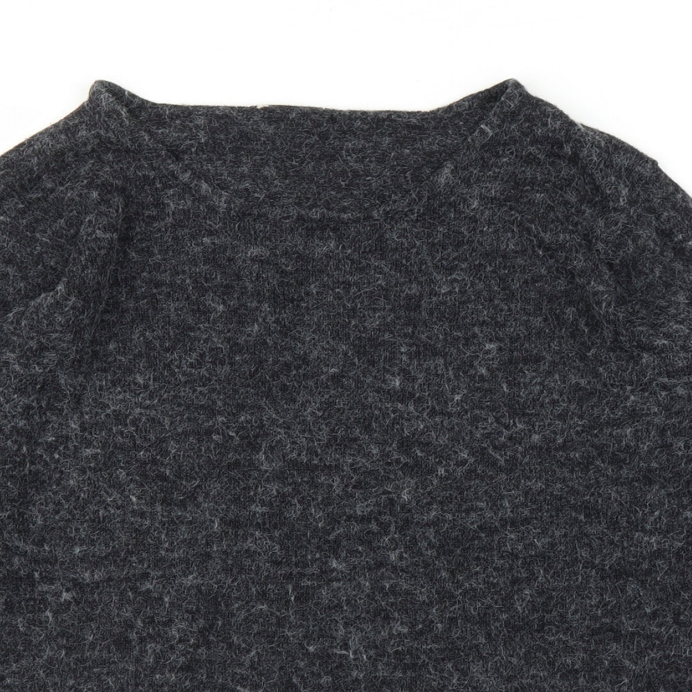 Womens UK Size M Preworn Grey Pullover Jumper