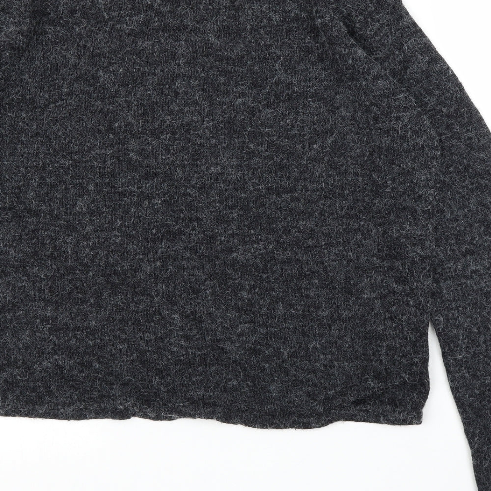 Womens UK Size M Preworn Grey Pullover Jumper