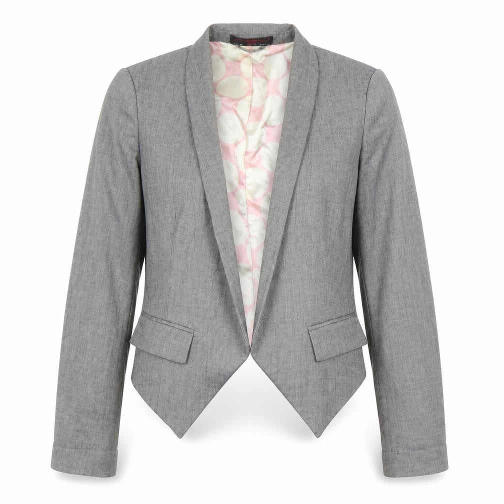 Womens UK Size 14 New Look Regular Grey Blazer