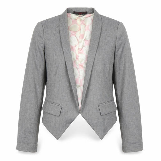 Womens UK Size 14 New Look Regular Grey Blazer