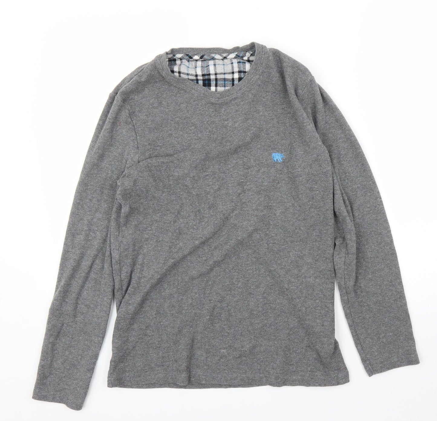 F&F Mens Grey   Pullover Jumper Size M