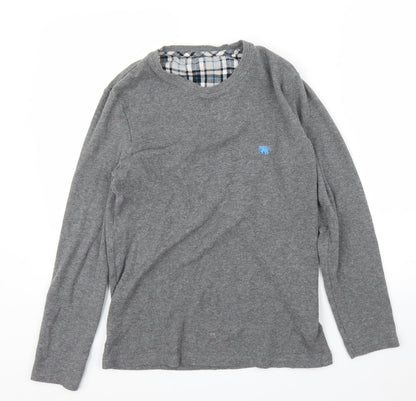 F&F Mens Grey   Pullover Jumper Size M