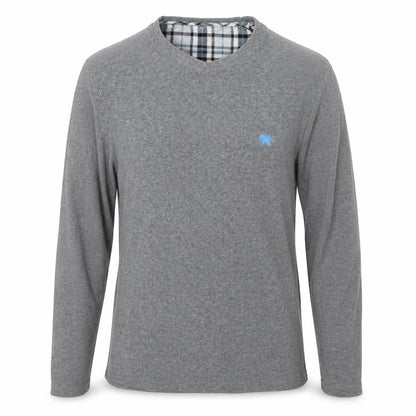 Mens UK Size M F&F Grey Pullover Jumper
