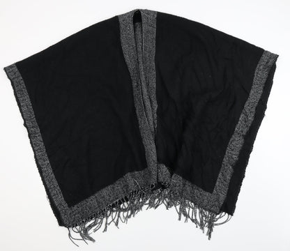 Preworn Womens Black    Shawl/Wrap
