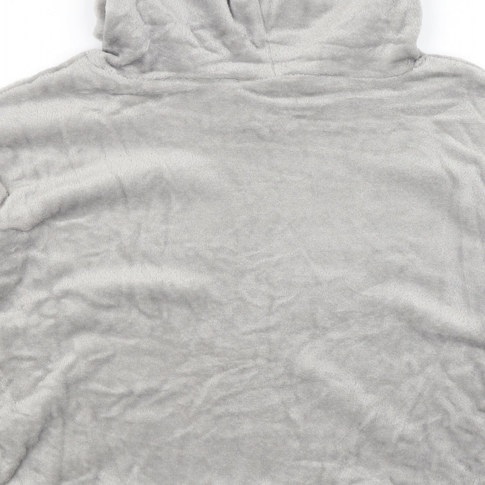 Womens Grey   Pullover Hoodie Size M