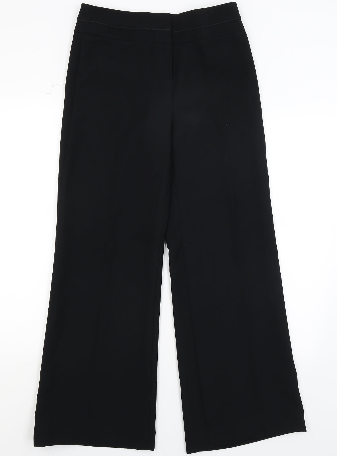 Womens UK Size 8 NEXT Regular Fit Dress Pants Black Trousers