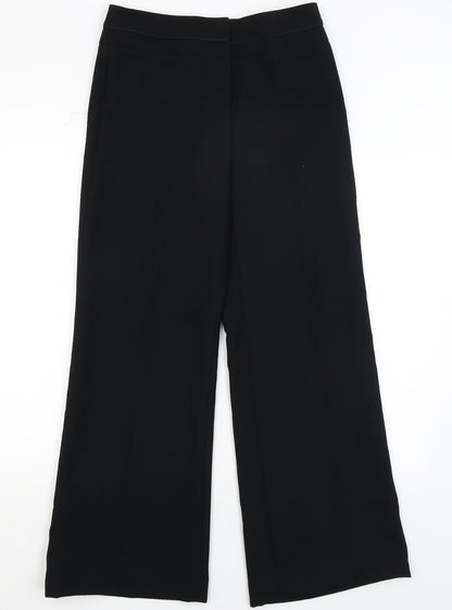 Womens UK Size 8 NEXT Regular Fit Dress Pants Black Trousers