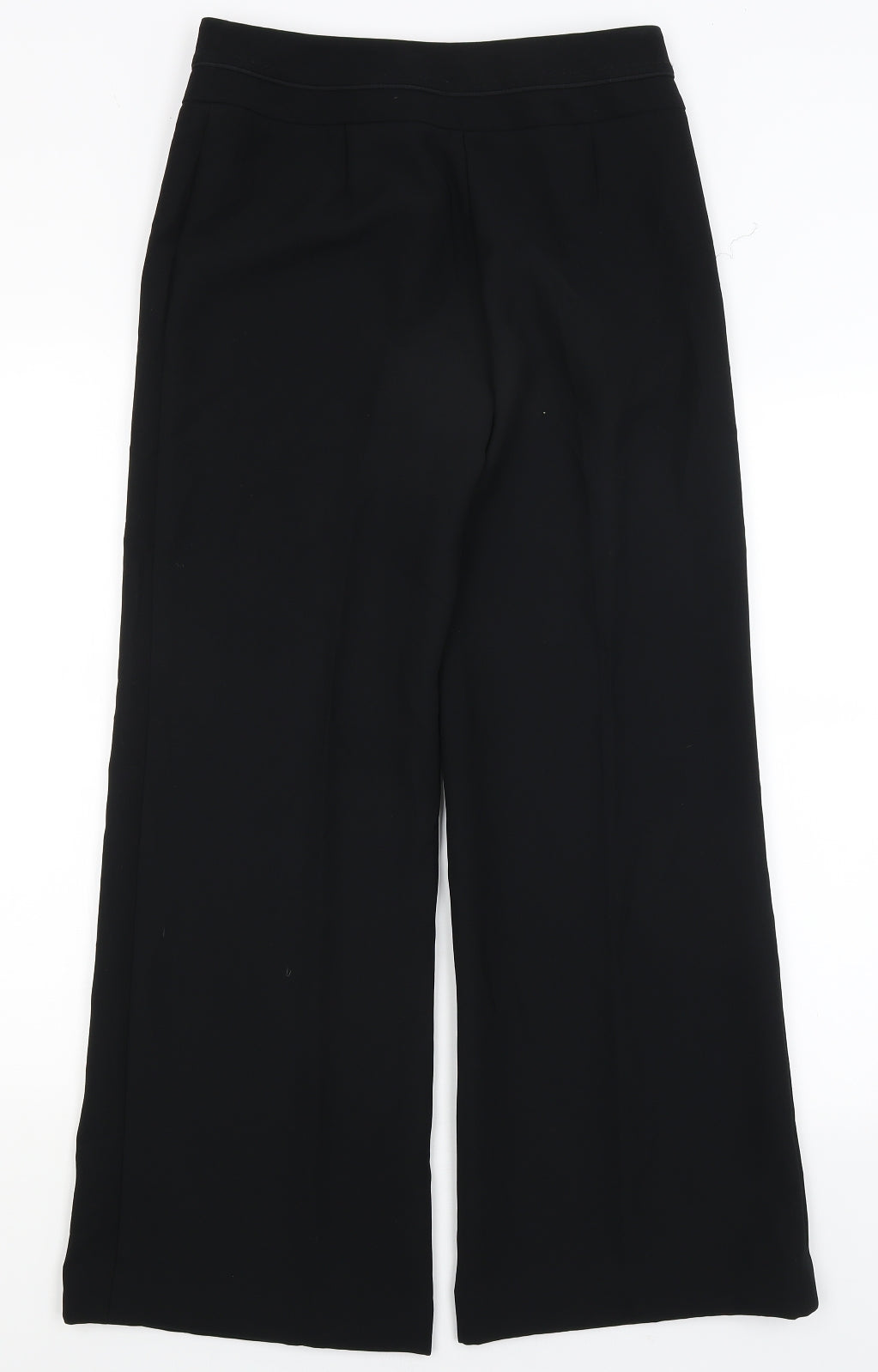Womens UK Size 8 NEXT Regular Fit Dress Pants Black Trousers