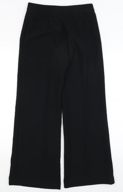 Womens UK Size 8 NEXT Regular Fit Dress Pants Black Trousers
