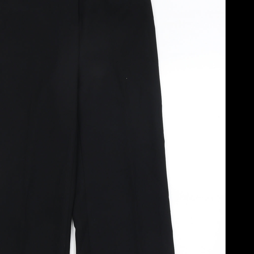 Womens UK Size 8 NEXT Regular Fit Dress Pants Black Trousers