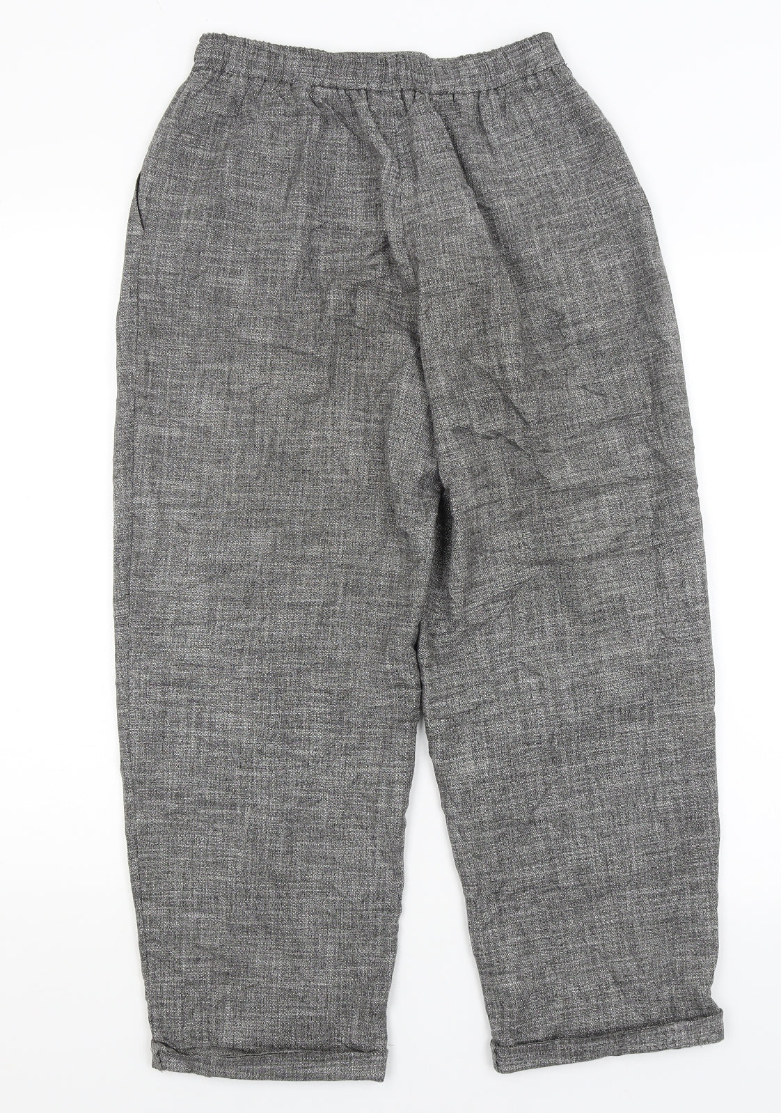 Womens UK Size S Light Before Dark Regular Fit  Grey Trousers