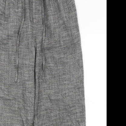 Womens UK Size S Light Before Dark Regular Fit  Grey Trousers