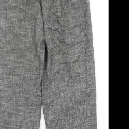 Womens UK Size S Light Before Dark Regular Fit  Grey Trousers
