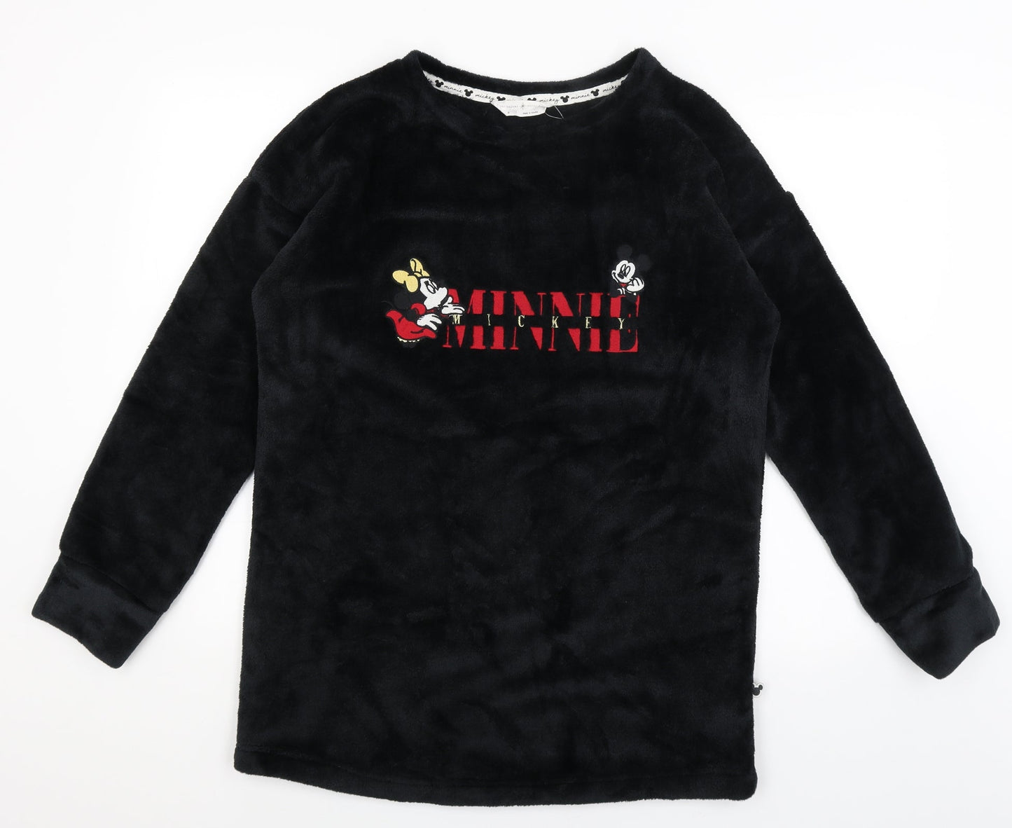 Womens UK Size 8 M&S Black Pullover Jumper